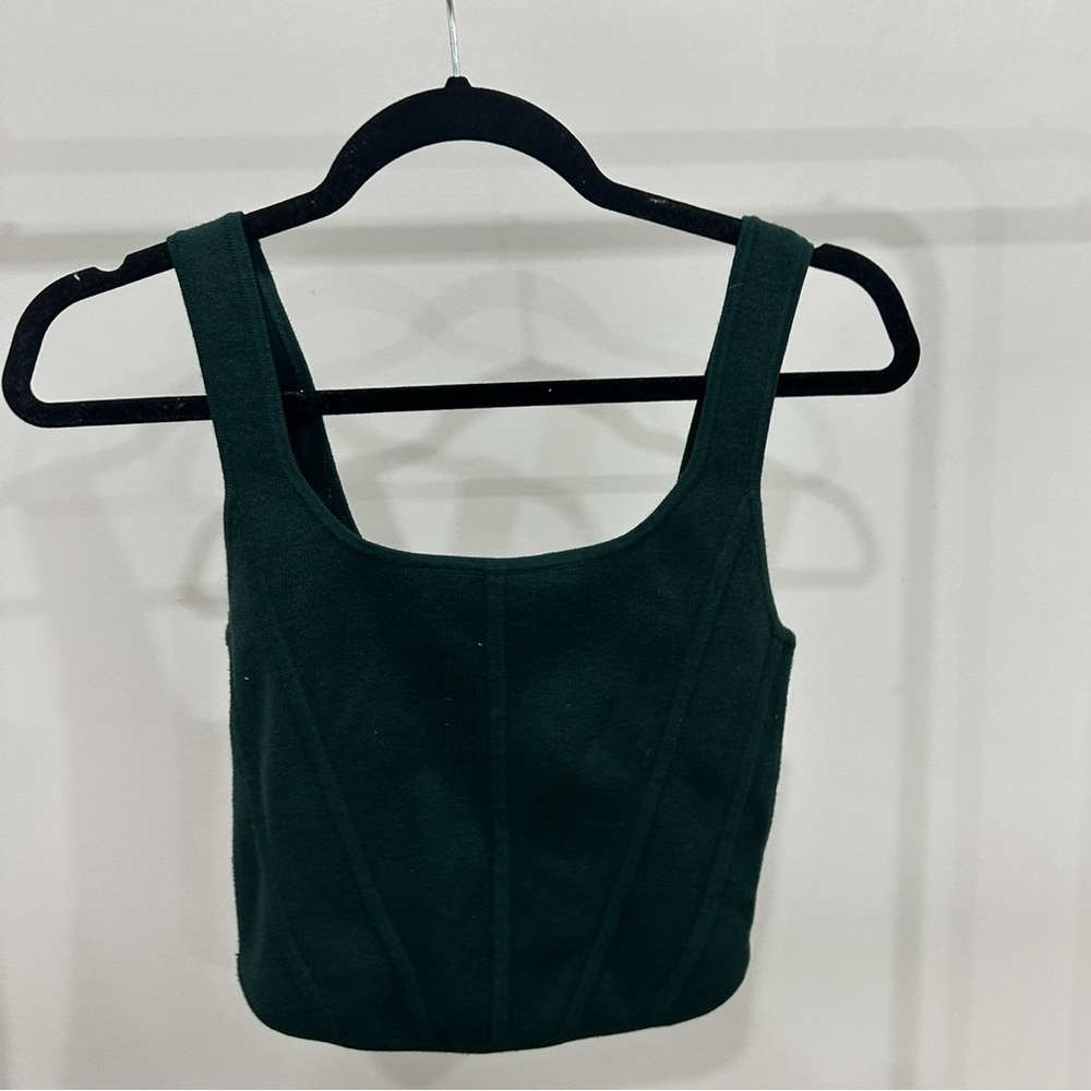 Wilfred Soft Bustier Knit Top